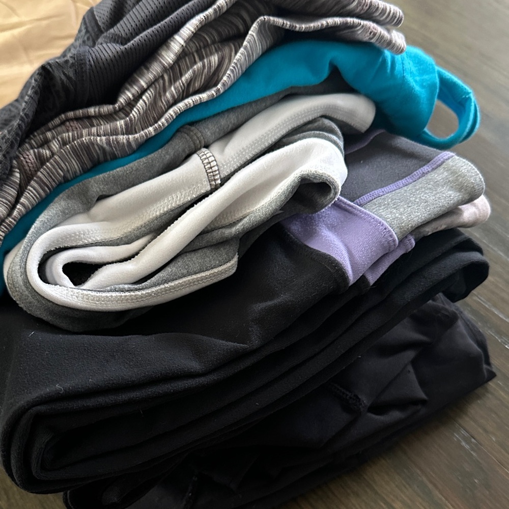 RESELLERS Mystery LOT of 10 LULULEMON & ATHLETA NIKE MIX LEGGING TANK TOPS SHIRT